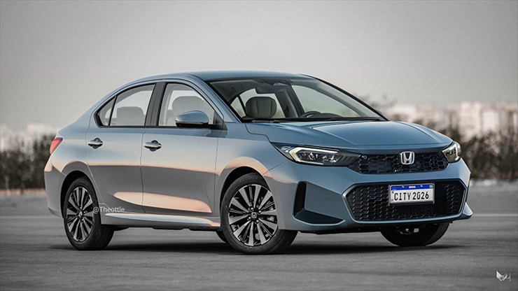 Đây có thể là City thế hệ mới nếu Honda "bắt tay" BMW