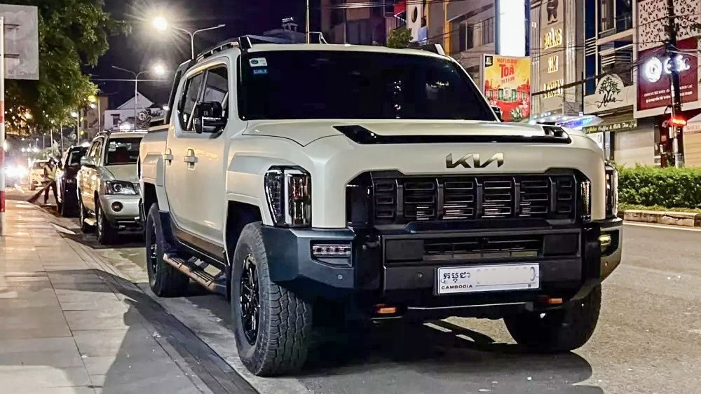 Kia Tasman đầu tiên xuất hiện tại Việt Nam