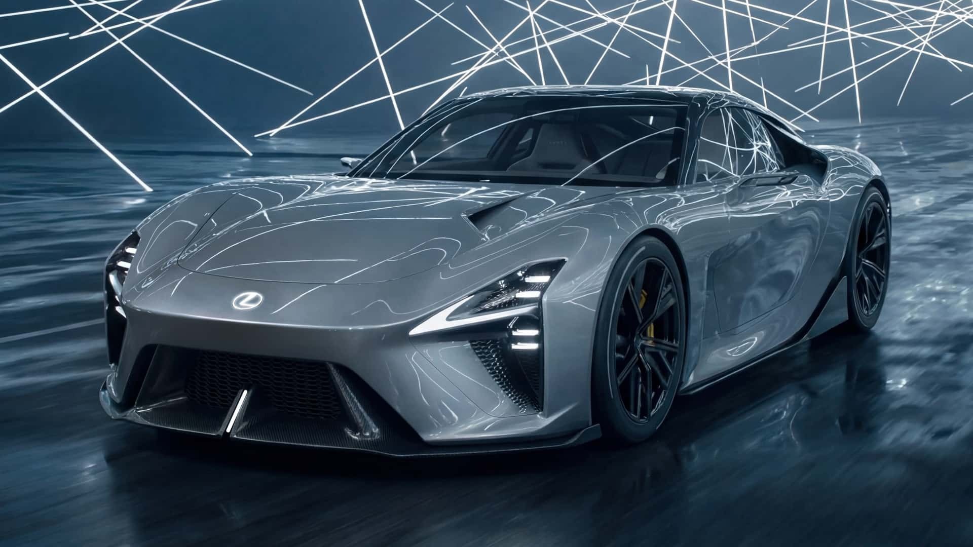 Siêu xe Lexus LFA Concept tái sinh thành xe điện liệu có thành công