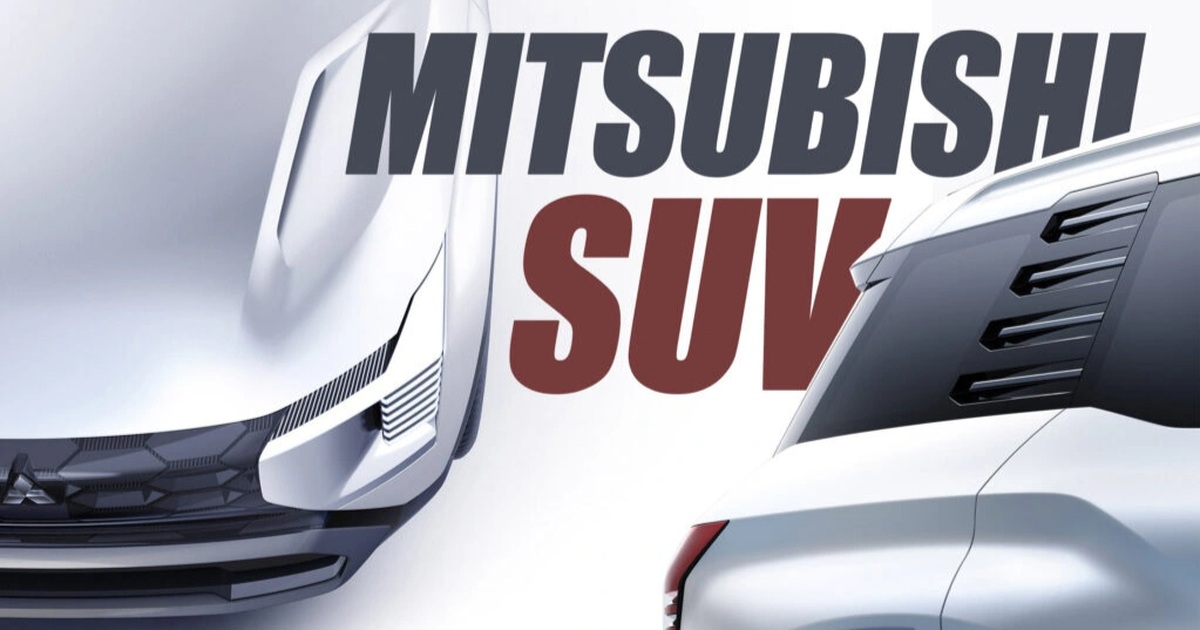 Hé lộ hình ảnh mẫu SUV 7 chỗ hoàn toàn mới của Mitsubishi