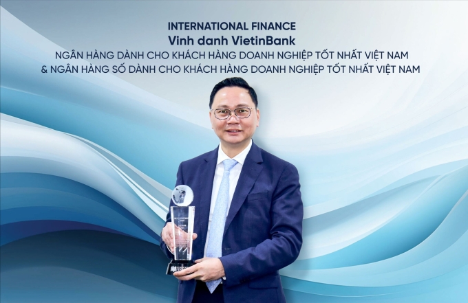 VietinBank nhận hai giải thưởng quốc tế về ngân hàng doanh nghiệp
