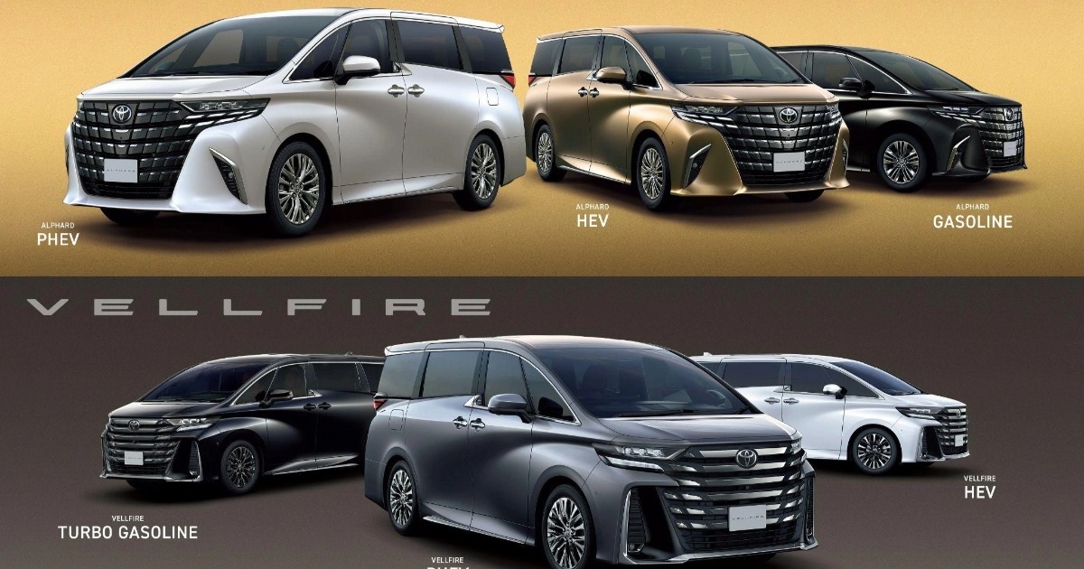 Toyota Alphard 2025 ra mắt, có bản di chuyển tới 73km mà