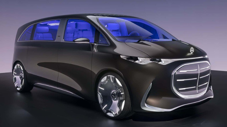 Mercedes-Benz tung ảnh xe VAN ý tưởng Vision V