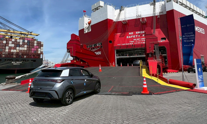 BYD xuất khẩu ôtô từ Thái Lan để tránh thuế EU