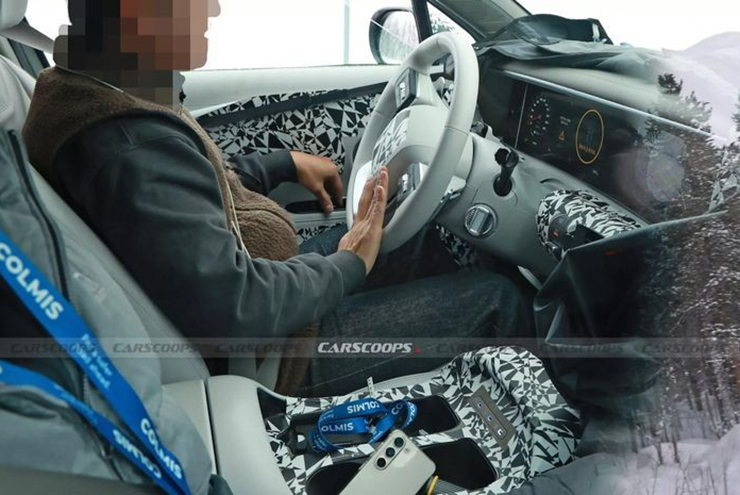 Hyundai Palisade mới lộ ảnh nội thất khi đang chạy thử nghiệm