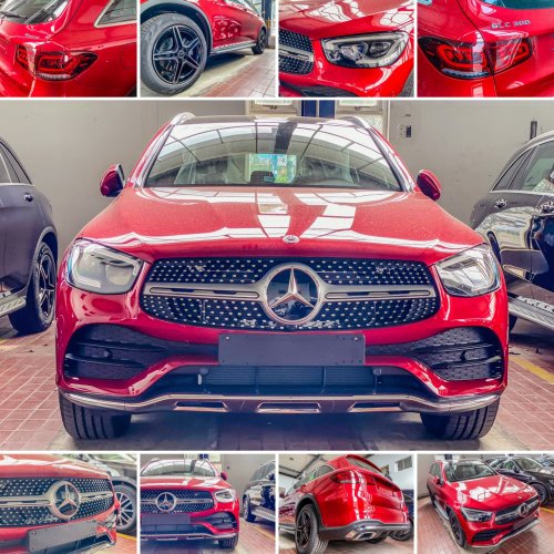 Mercedes GLC300 Màu ĐỎ duy nhất - SẴN XE GIAO NGAY